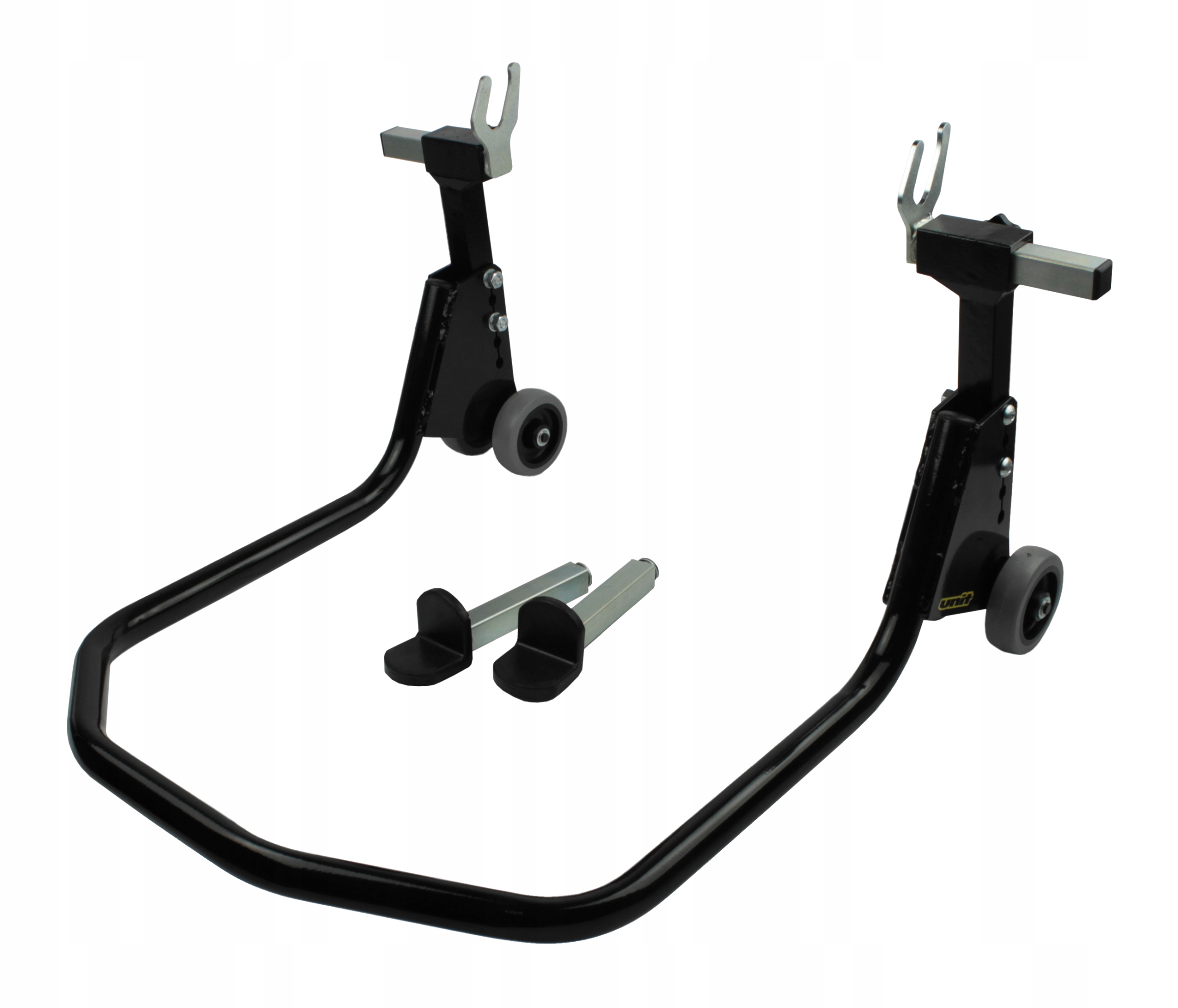 PODNOSNIK MOTOCYKLOWY UNIT WAHACZ TYLNY 2 ADAPTERY
