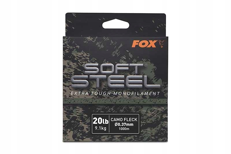 Fox Żyłka Soft Steel Fleck Camo Mono 1000m 0,37
