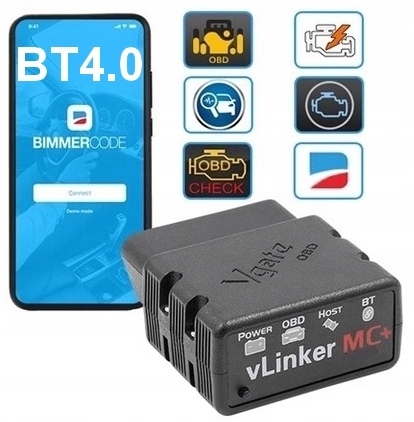 INTERFEJS VGATE VLinker MC+ 4.0 Bimmercode FORSCAN Kod producenta vLinker MC+ 4.0