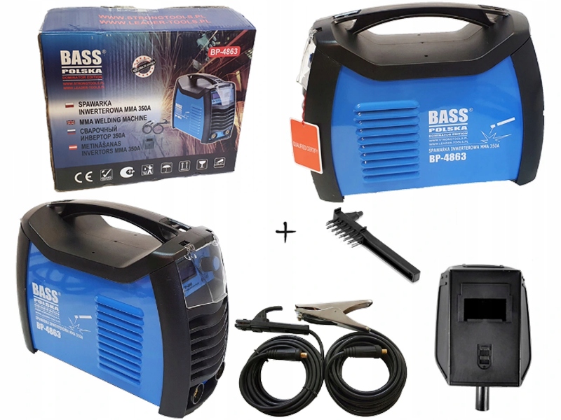

Bass Polska Spawarka Inwertorowa 350A Przewód 4M