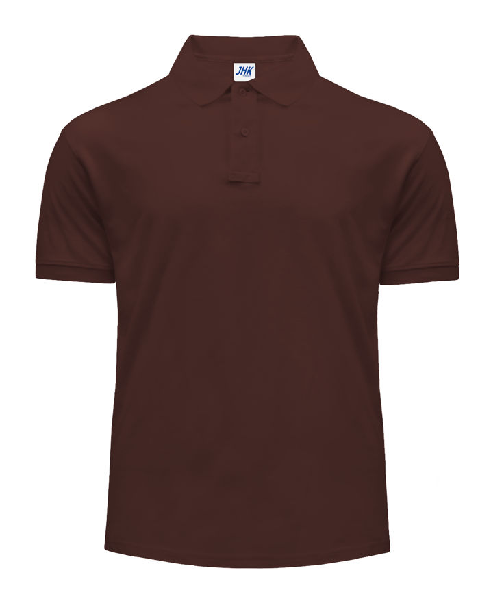 

Polówka męska polo Regular Jhk 210 czekoladowa M
