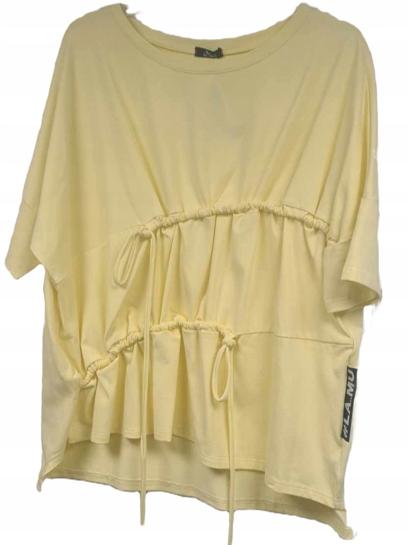 La..mu oversize halenka Lona žlutá Lamu velikost Uni S až 3XL