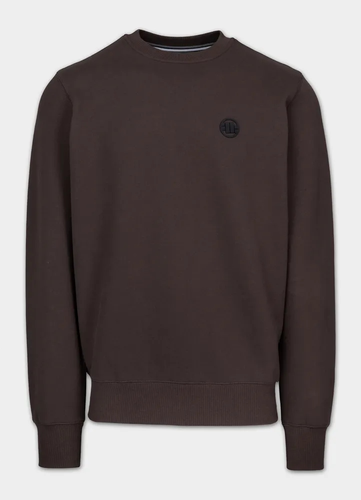 Pánská Mikina Pitbull Small Logo malé logo klasická crewneck 3XL