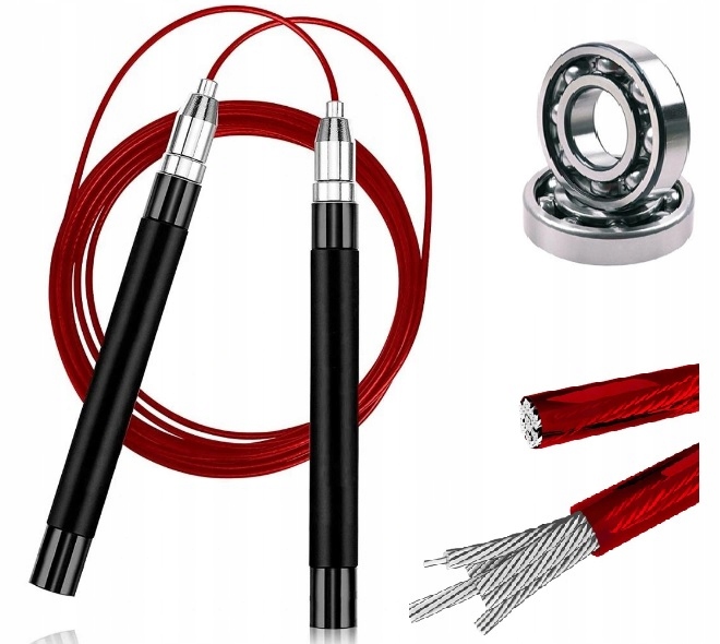 

Skakanka bokserska fitness crossfit łożyska Sport