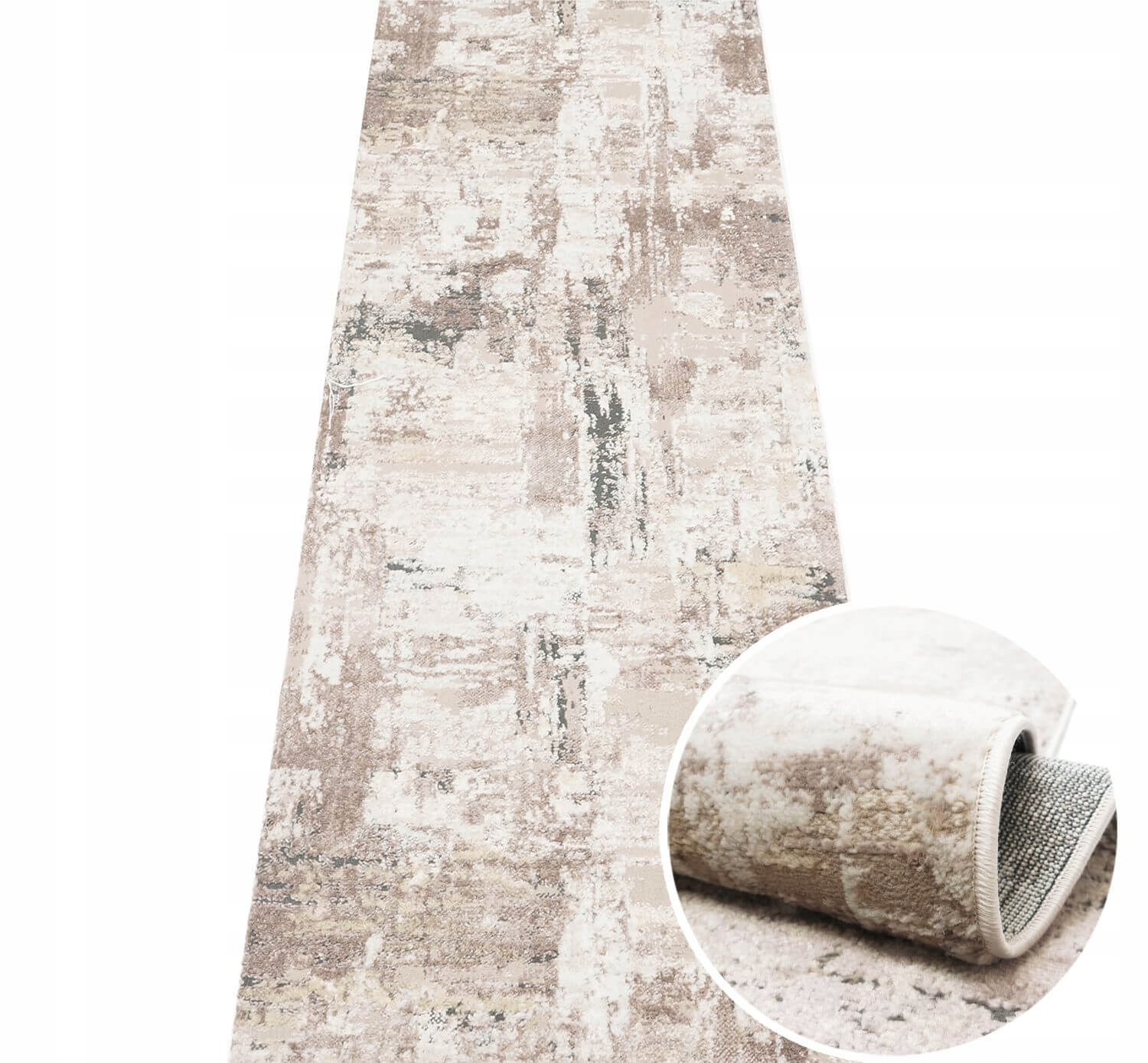 

Nowoczesny Beżowy Chodnik Vintage Na Metry 70CM