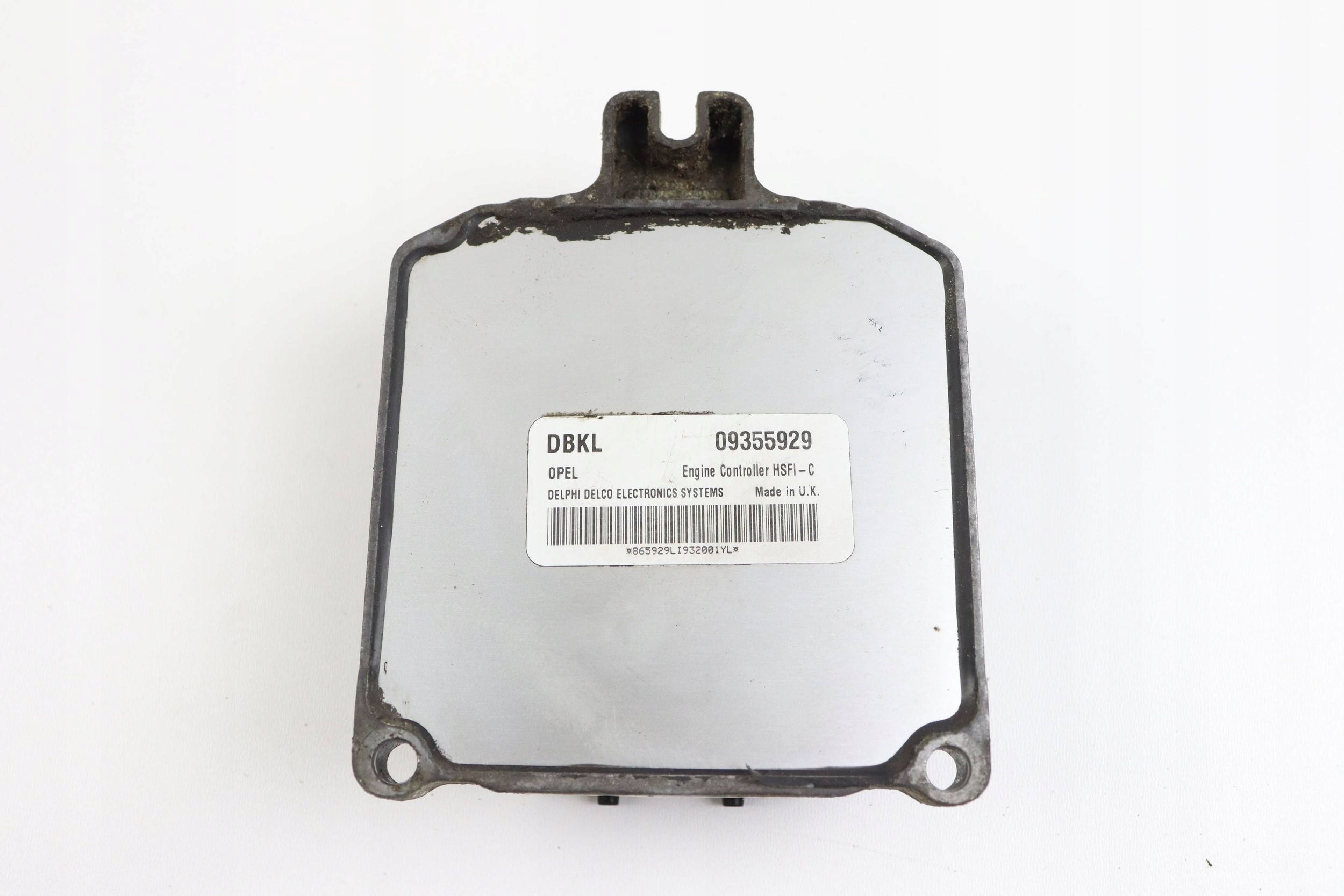 OPEL ASTRA G module control unit of the engine 1.6 16V DBKL 09355929