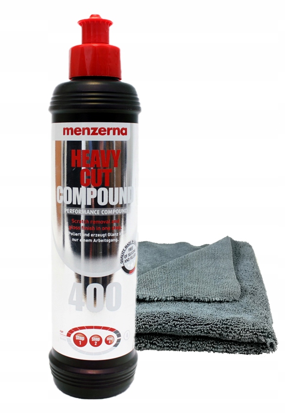 

Menzerna 400 Heavy Cut Compound Mocno Tnąca 250 ml
