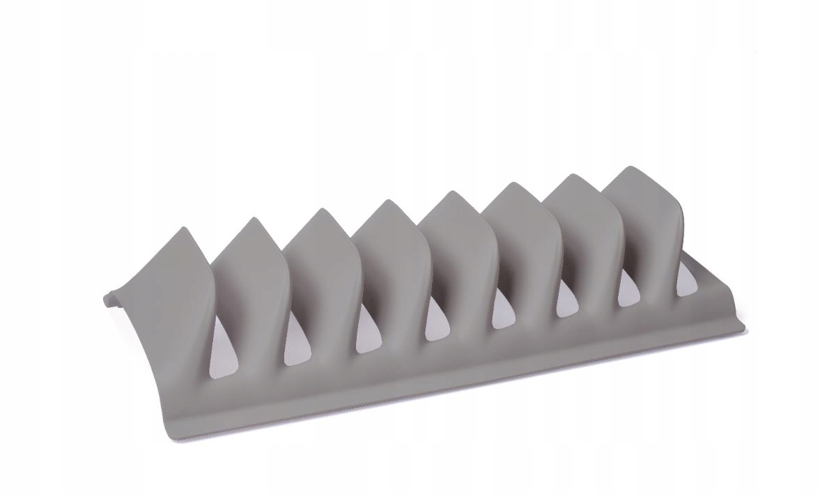 

Stojak Na Talerze Pokrywki 30X13CM Ociekacz Szary