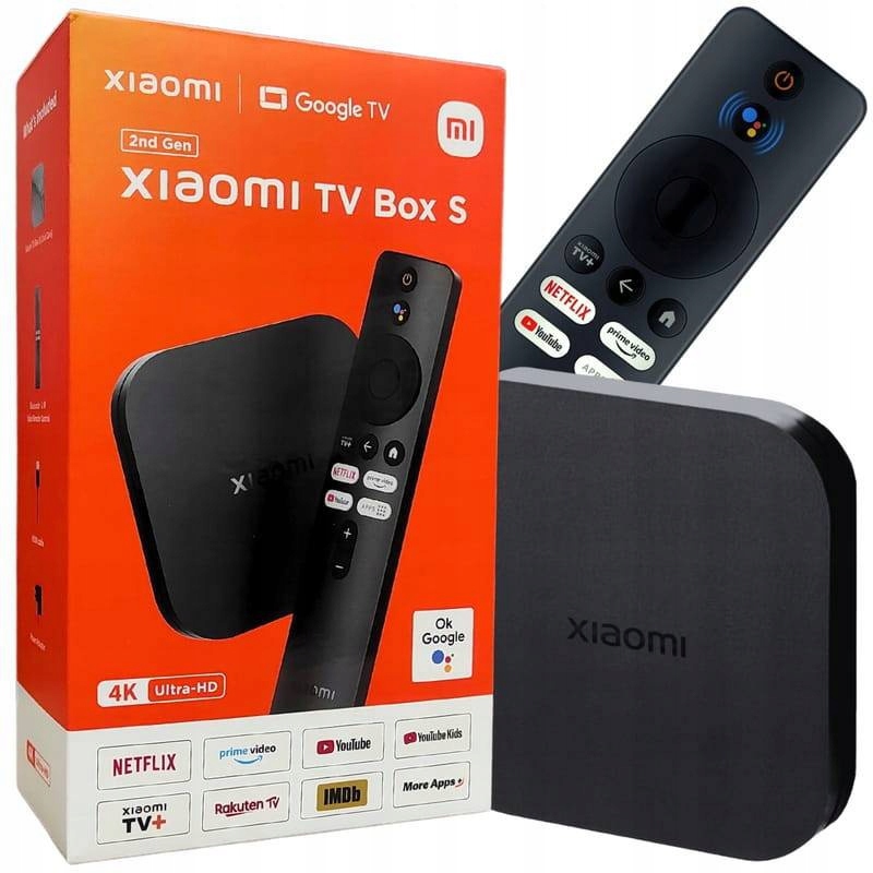 Odtwarzacz multimedialny 4K XIAOMI MI Box S 4K SMART TV WTYCZKA PL MENU
