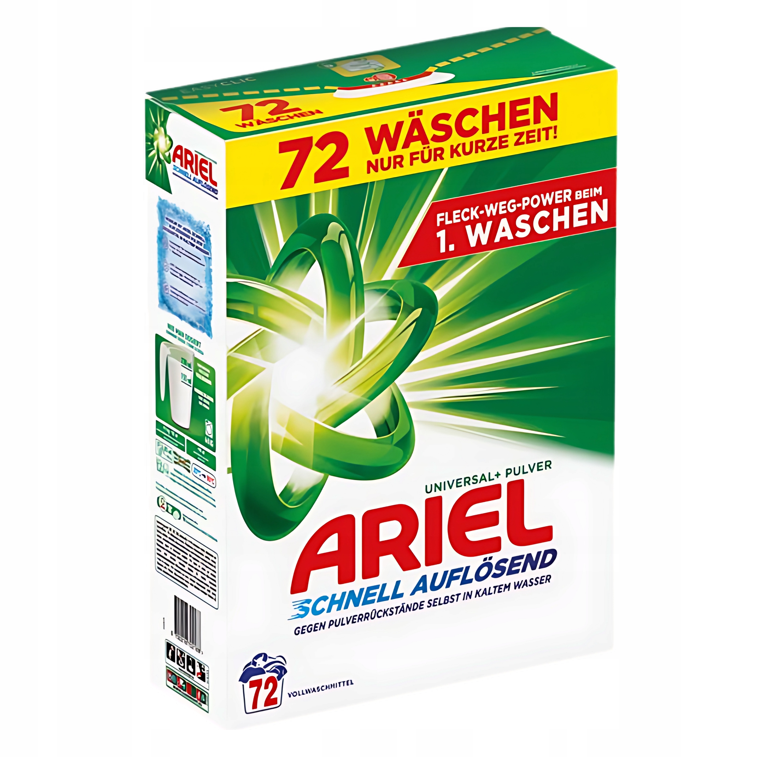 Ariel Universal proszek do prania jasnych i białych 3,96 kg 72 prania De