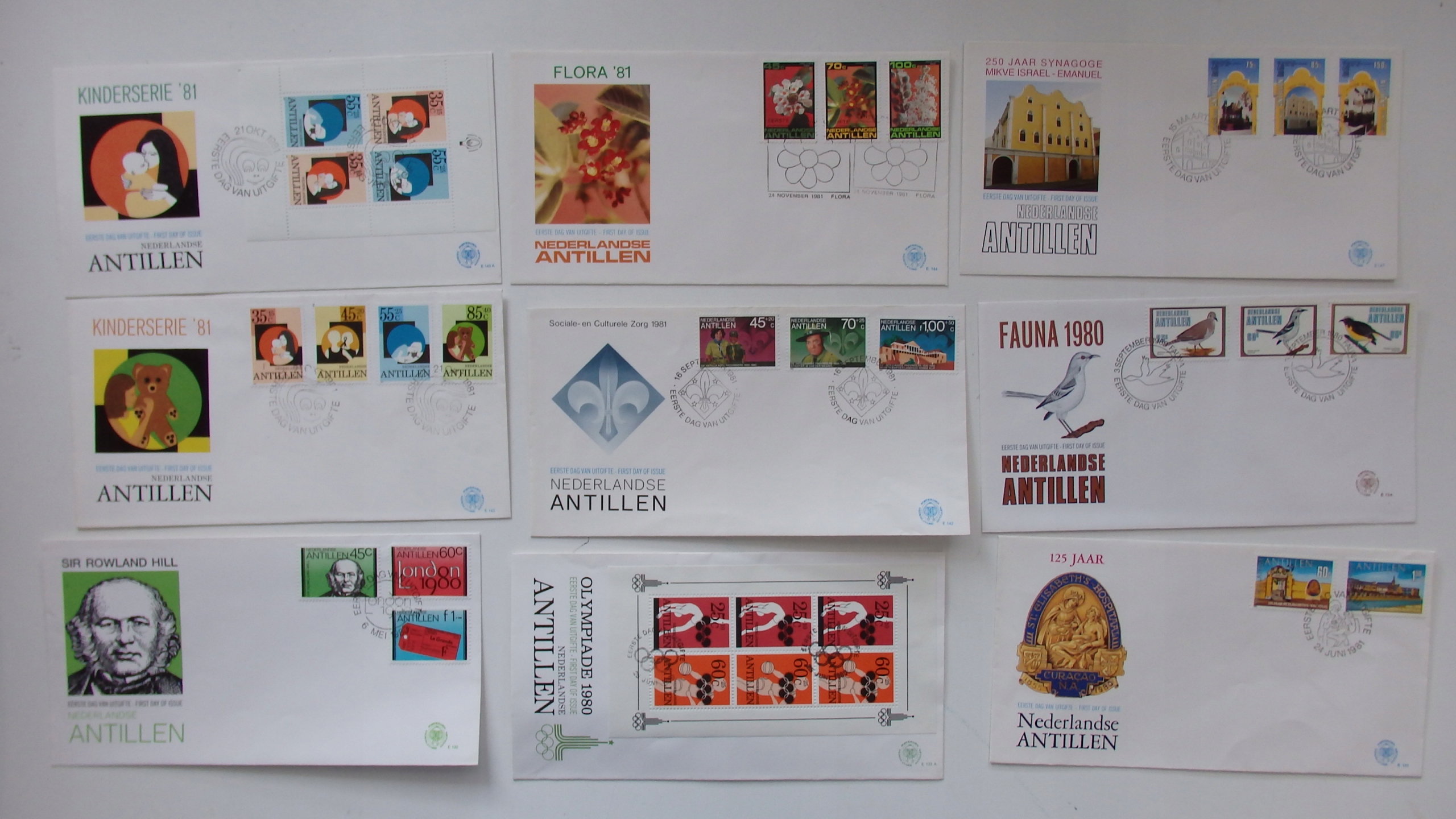 FDC, Holandia, kas. B9143