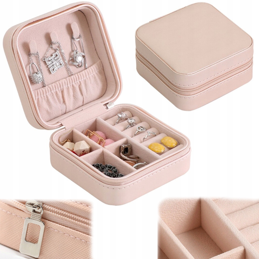 SZKATUŁKA ORGANIZER KASETKA NA BIŻUTERIĘ KUFEREK