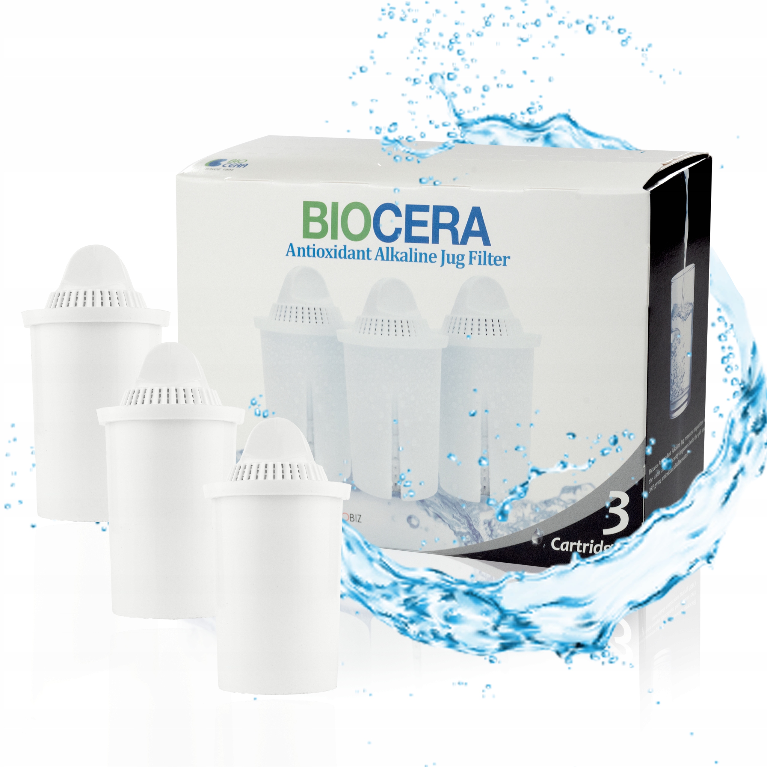 

Biocera wkłady, filtry jonizujące do dzbanka 3szt