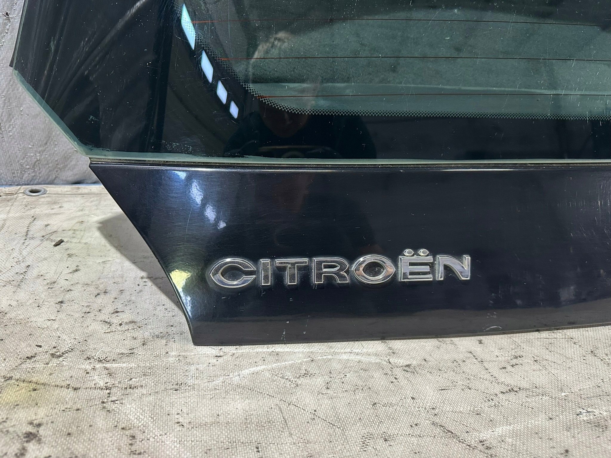trunk door boot rear part rear upper CITROEN C2 2006r. colour EXYB