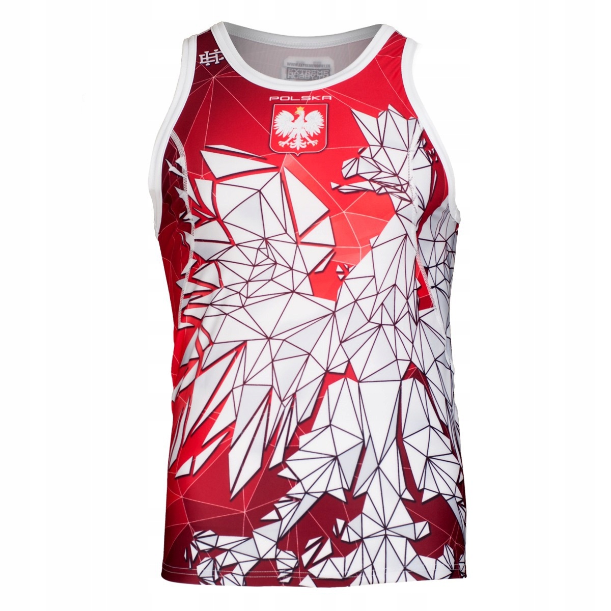 Tank top rashguard POLSKA red XL