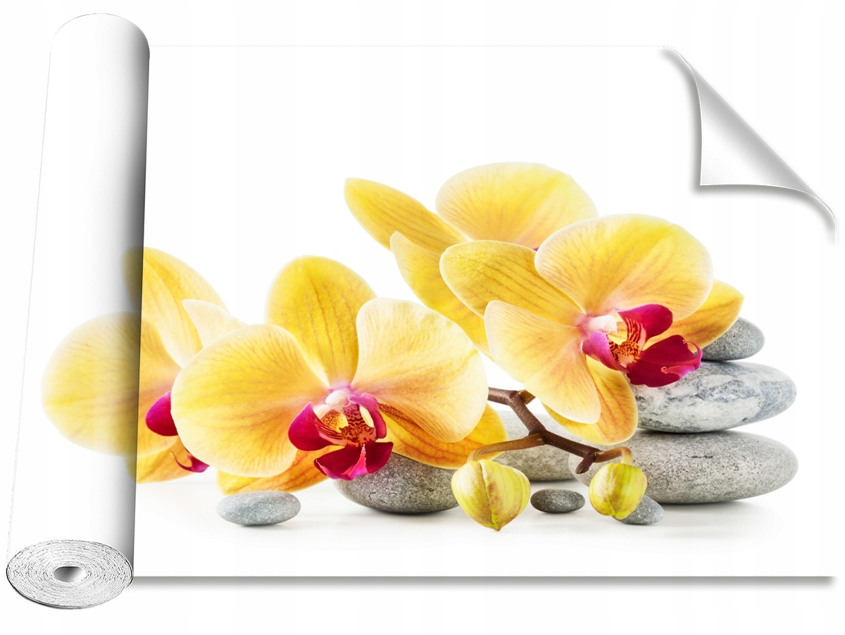 

Tapeta Samoprzylepna Orchidea Żółty 104x70