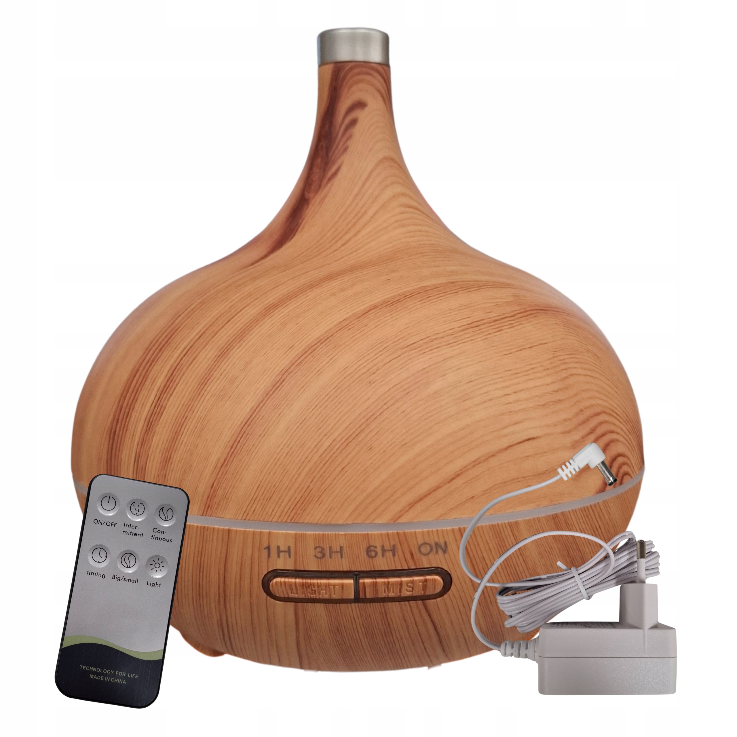 Ultradźwiękowy Nawilżacz Dyfuzor Aroma Cebulka jasna z pilotem