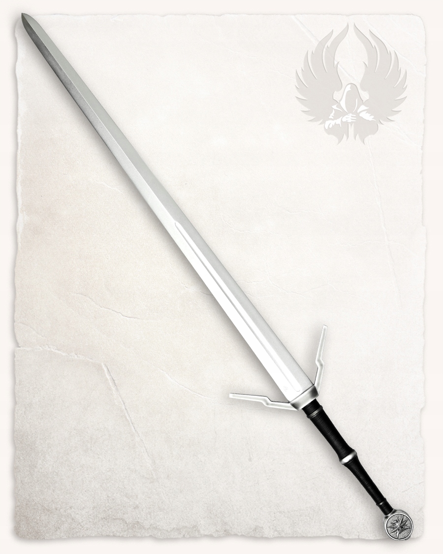 Geraltův Stříbrný Vlčí Meč Pěnová Zbraň Pro Larp