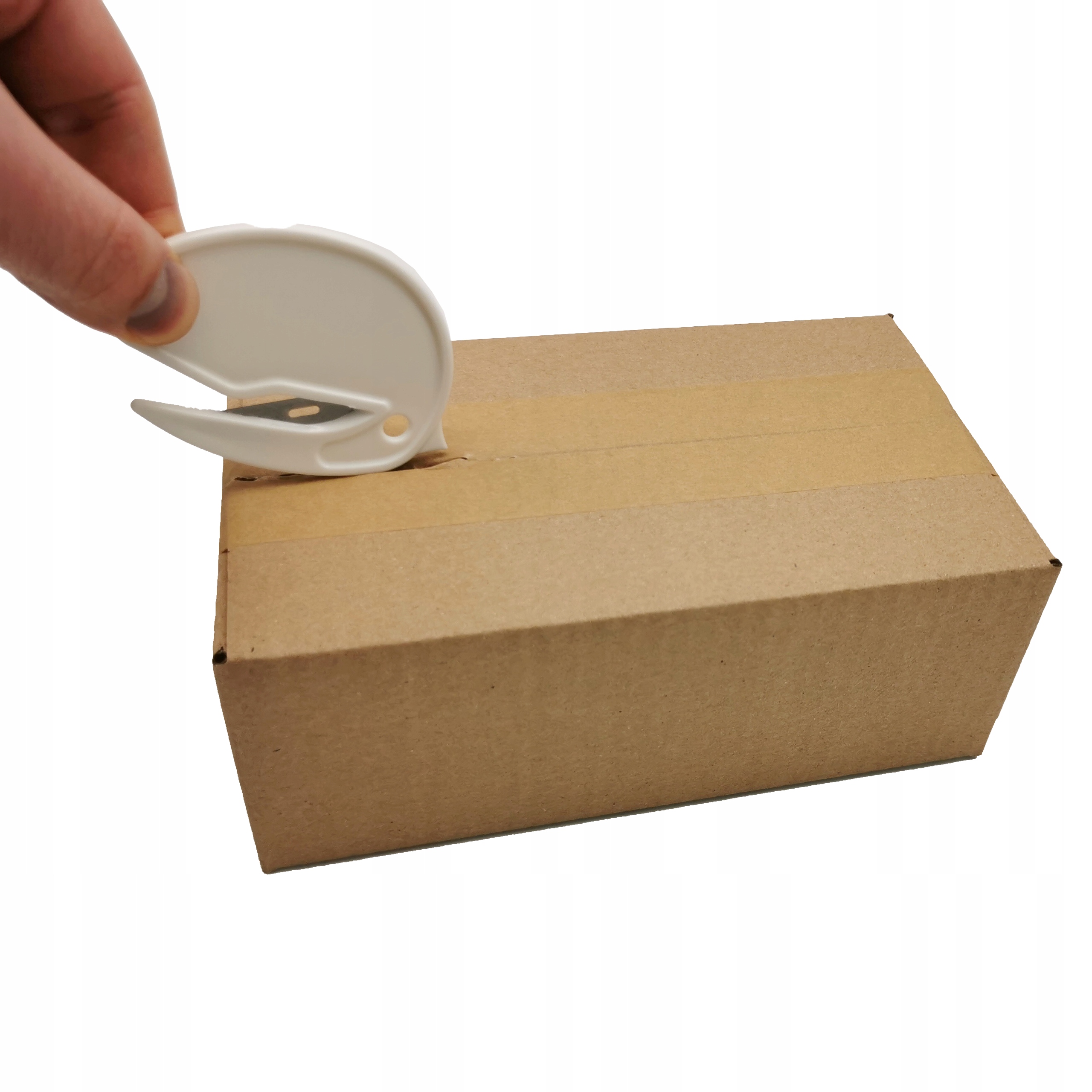 NÓŻ bezpieczny płaski do folii, palet, kartonów Szerokość produktu 5.9 cm