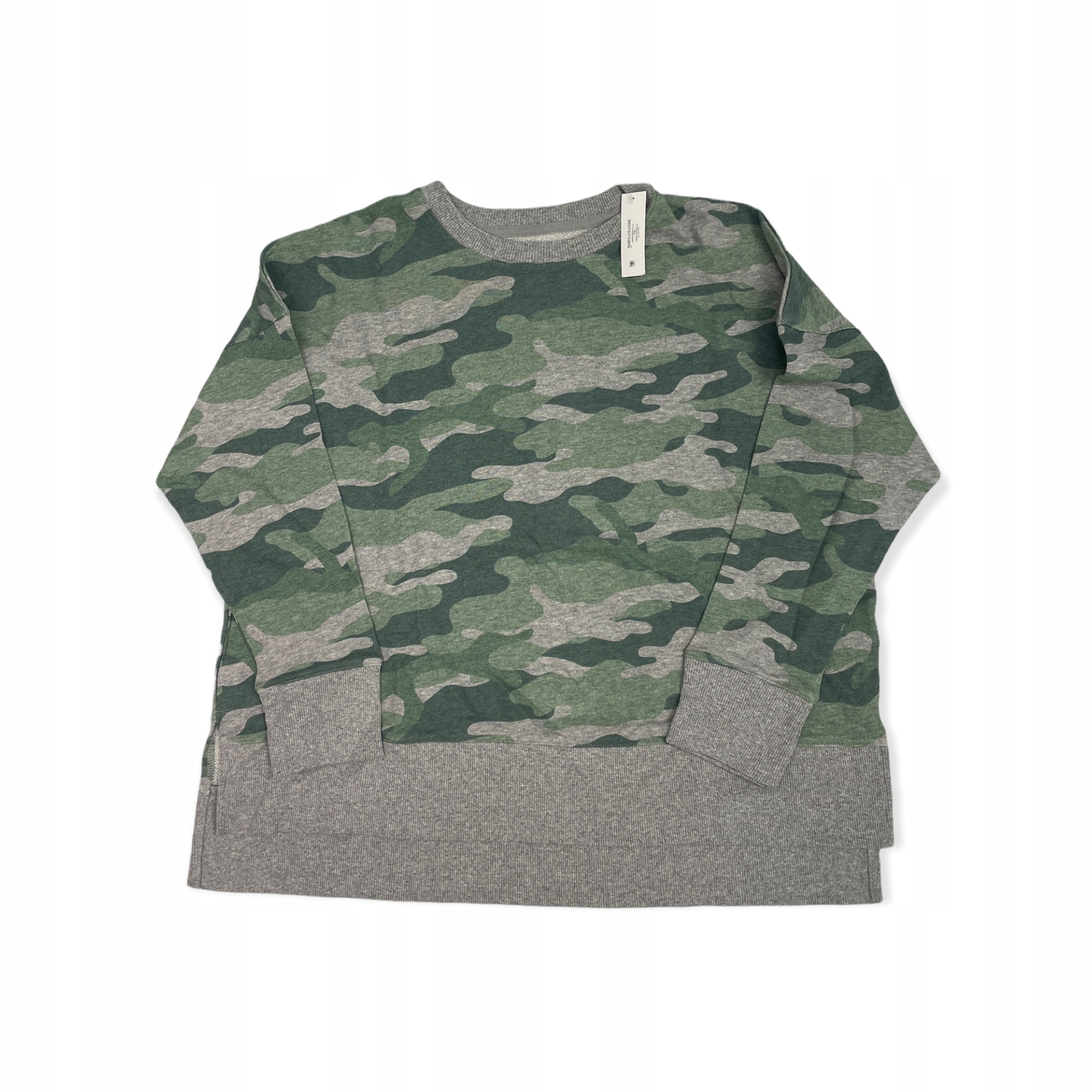 Mikina přes hlavu maskáčový Time and True XL