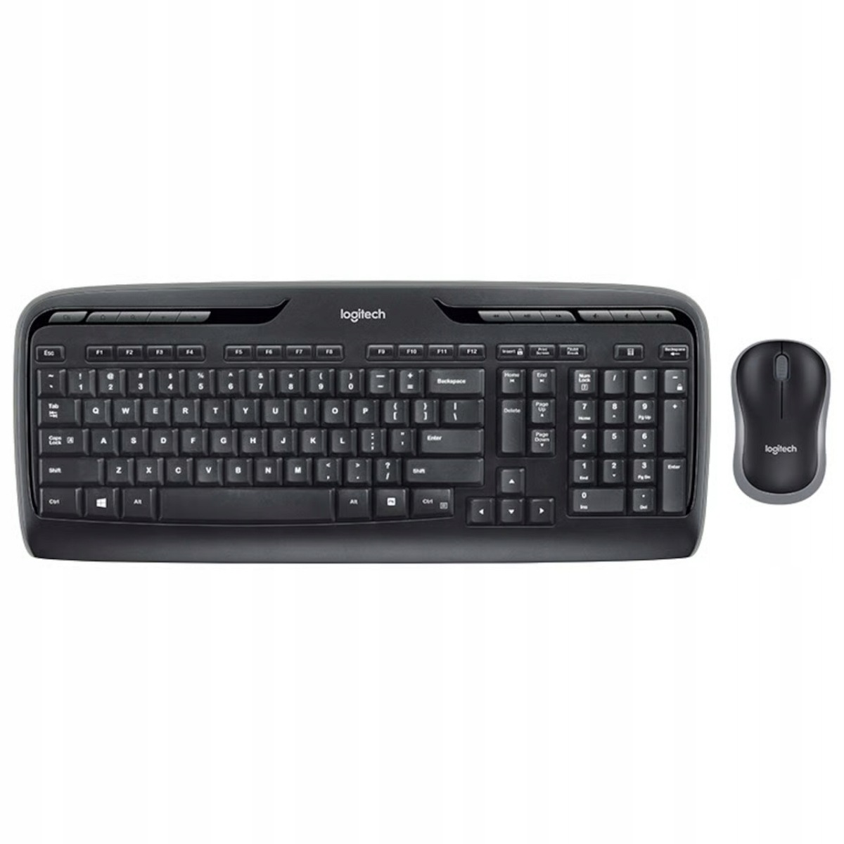 Logitech MK330 Klávesnice Myš Bezdrátový Set Us Black Klávesnice