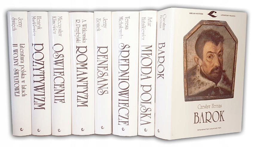 WIELKA HISTORIA LITERATURY POLSKIEJ 8 tomów