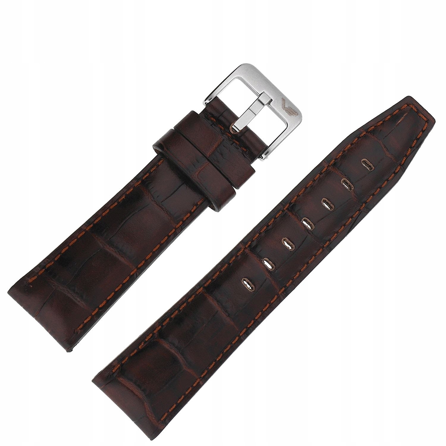 Pásek Gaz-14 Kůže 565 (E550) hnědý croco lesklý