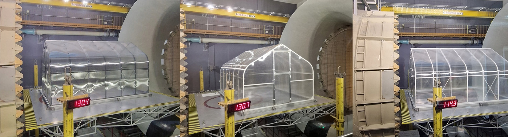 SZKLARNIA POLIWĘGLANOWA TUNEL 10M2 250X400 PTF POLSKA ALUMINIOWA GRAFITOWA Grubość 4 mm