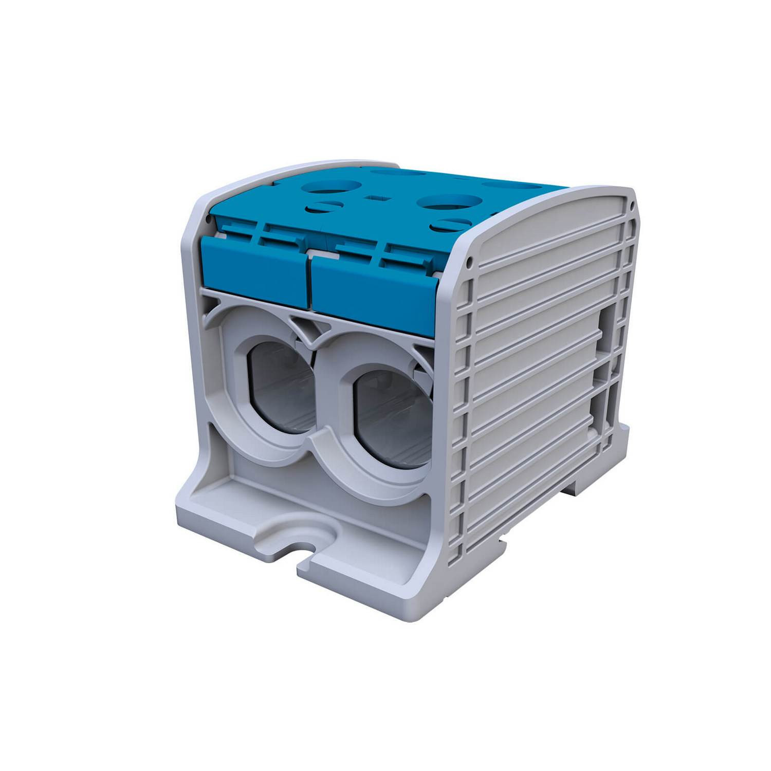 Průchozí Spojka Al-cu 4x 95-185 Modrá Pro Lištu Ts Nebo Podlahu