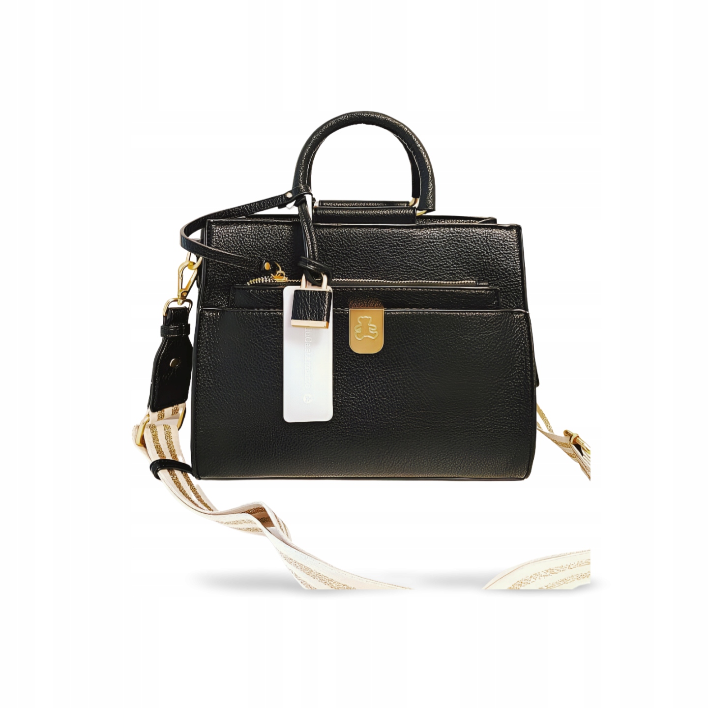 Lulu Castagnette kabelka mini shopper černá