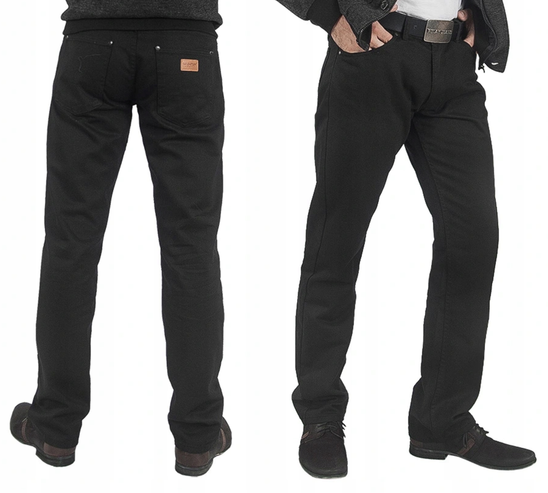 Pánské bavlněné kalhoty Hunter 610/006-1 W35 L36