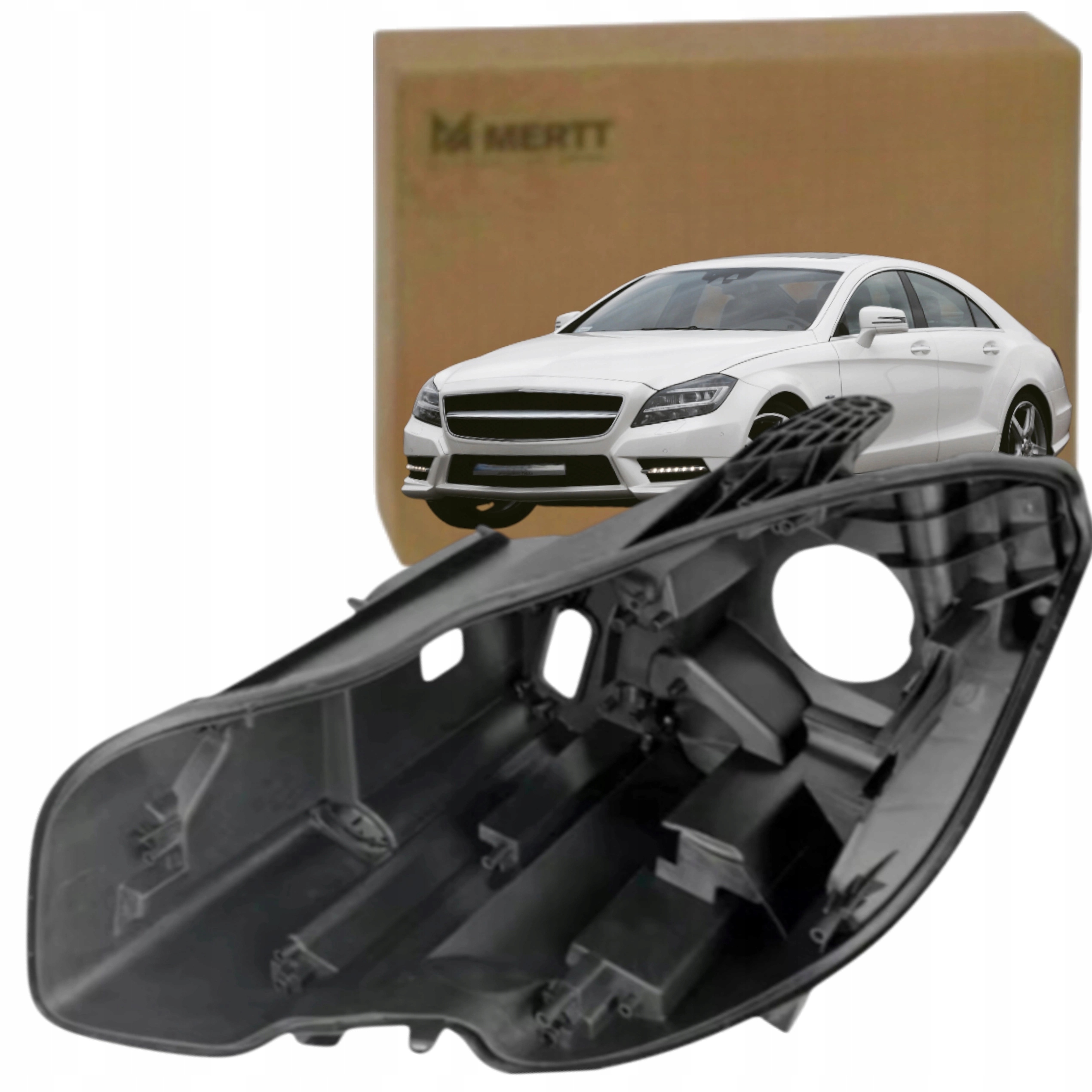 Mercedes Cls W218 C218 10-14 Kryt krytu světlometu Levý Xenon