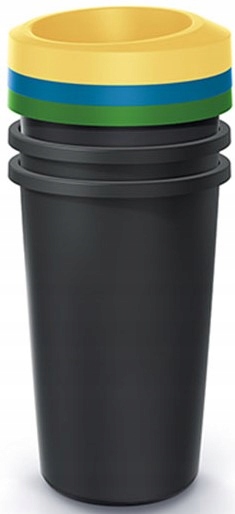 Levně Sada Košíků Na Směr Pro Segregace 3x25l Barvy