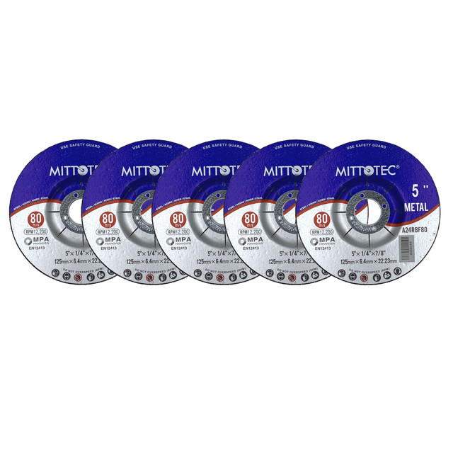 

Tarcza Do Szlifowania Metalu Stali 125 x 6mm 5 szt