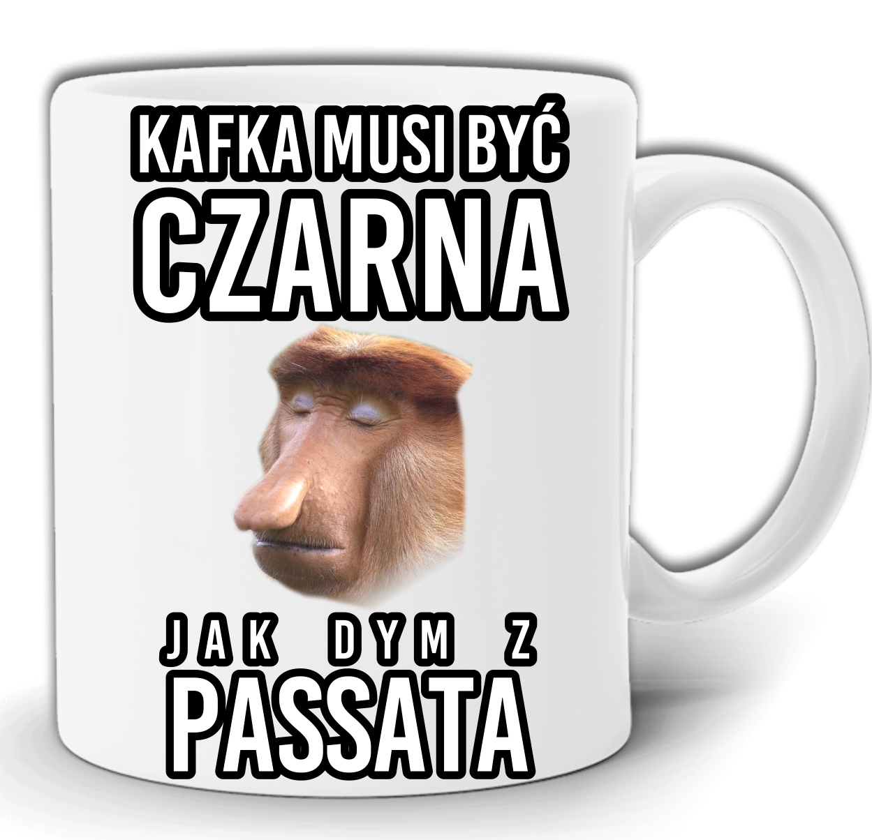 

Czarna Kawa Jak Dym Z Passata Kubek + Pudełko GW72