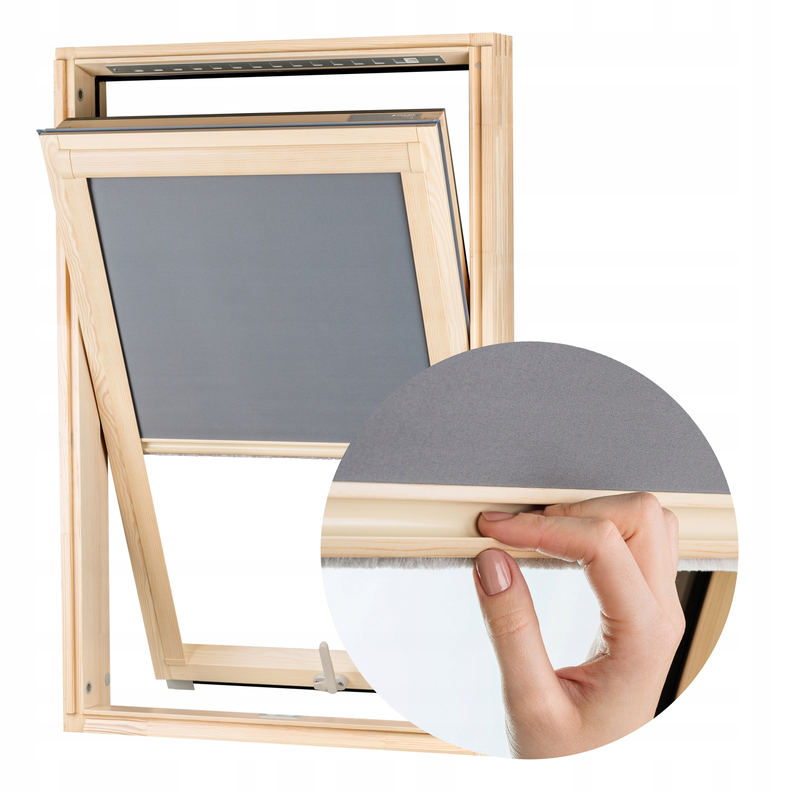 ROLETA DACHOWA ZACIEMNIAJĄCA pasująca do okien FAKRO VELUX OPTILIGHT 78x140