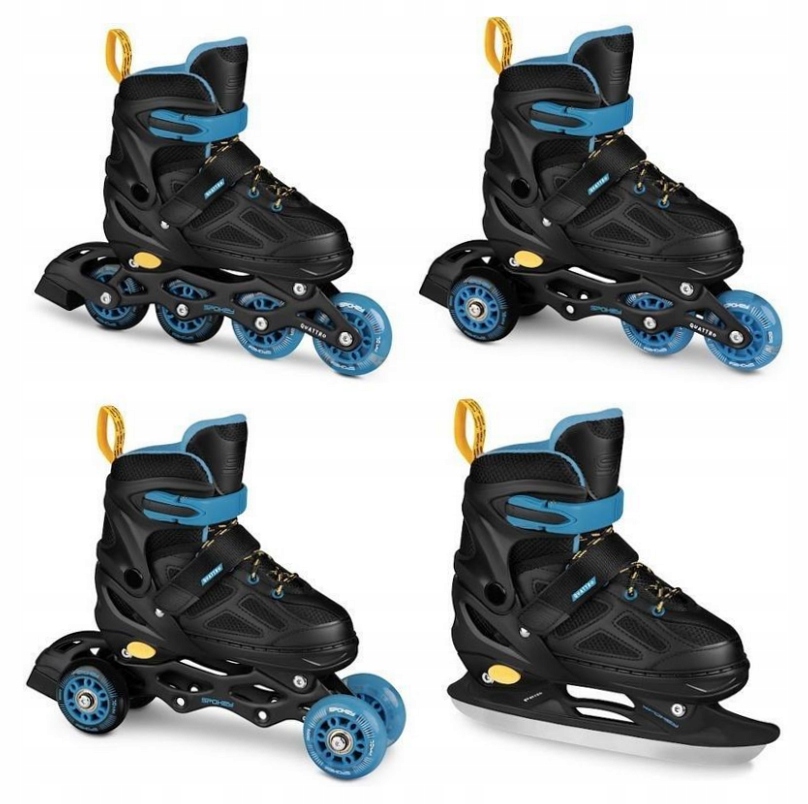 Łyżworolki 4w1 r.30-33