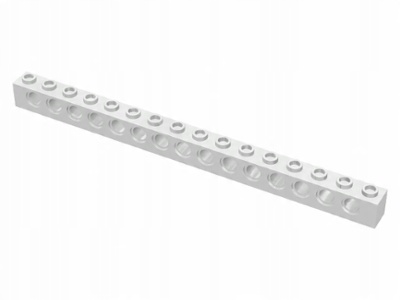

Lego Technic 3703 Belka 1x16 biała Nowa (6g)