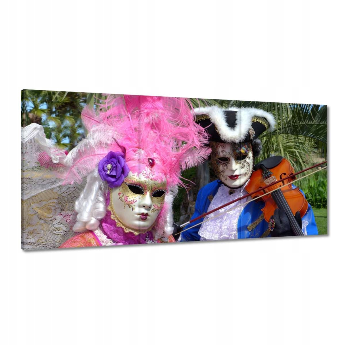 Obrazy 180x90 Benátska maska