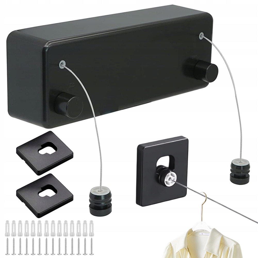 Levně Rozbalovací šňůra na spodní prádlo s vysokou nosností do koupelny balkonu prádelny 420