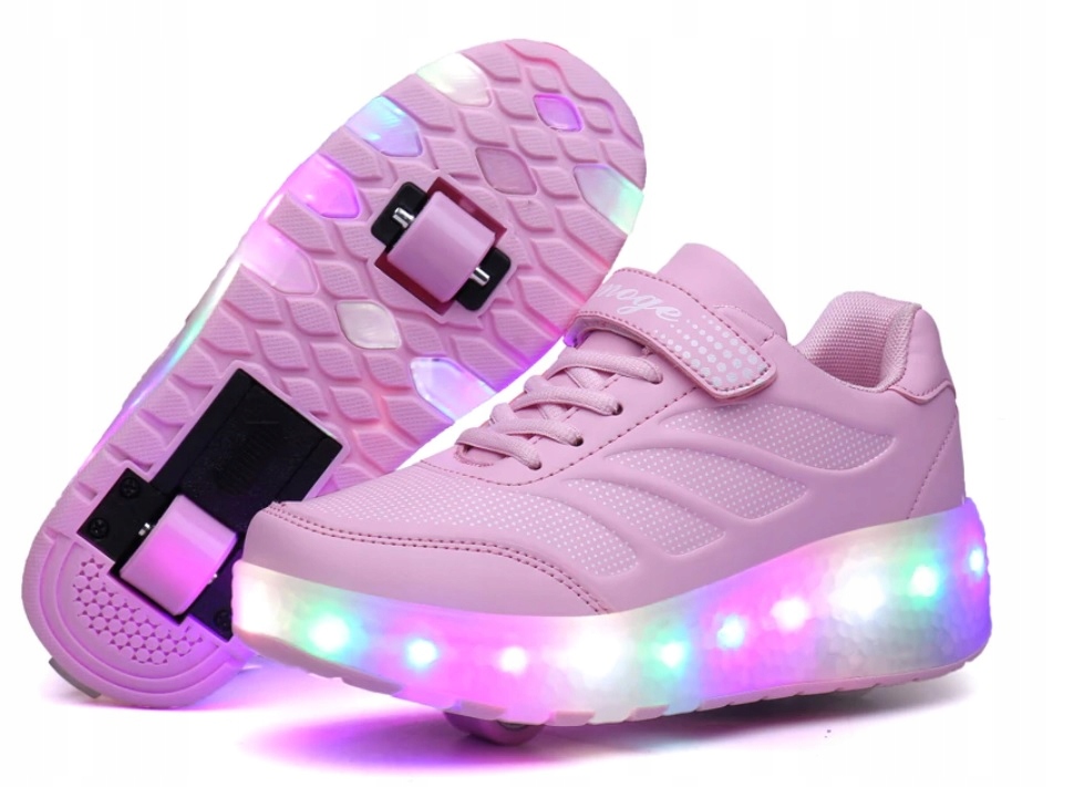 

Buty z Rolkami podświetlenie Led butorolki 36 I024