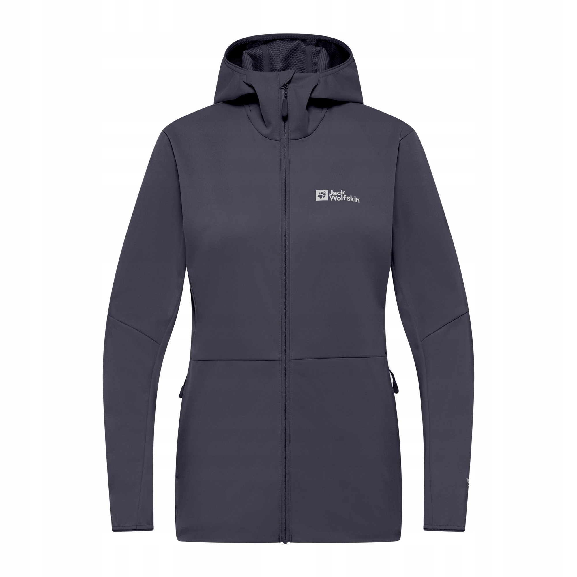 Kurtka softshell damska Jack Wolfskin Feldberg Hoody graphite