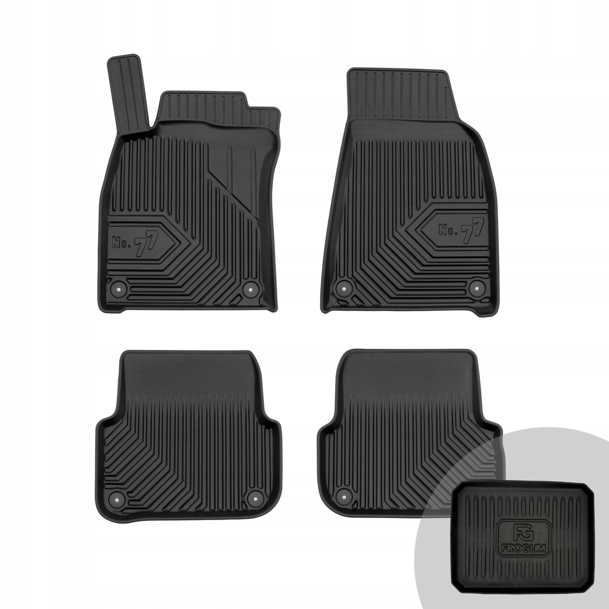 Frogum Koberce do auta pro Audi A6 C6 2004-2008