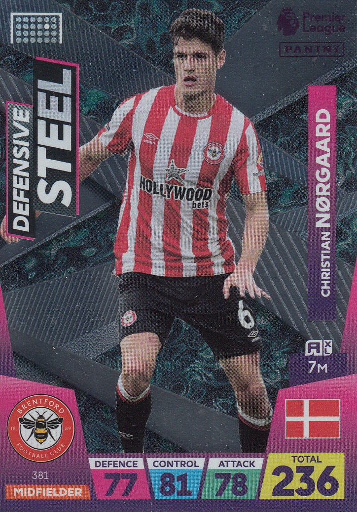 Premier League 2023 Defensive Steel Norgaard 381
