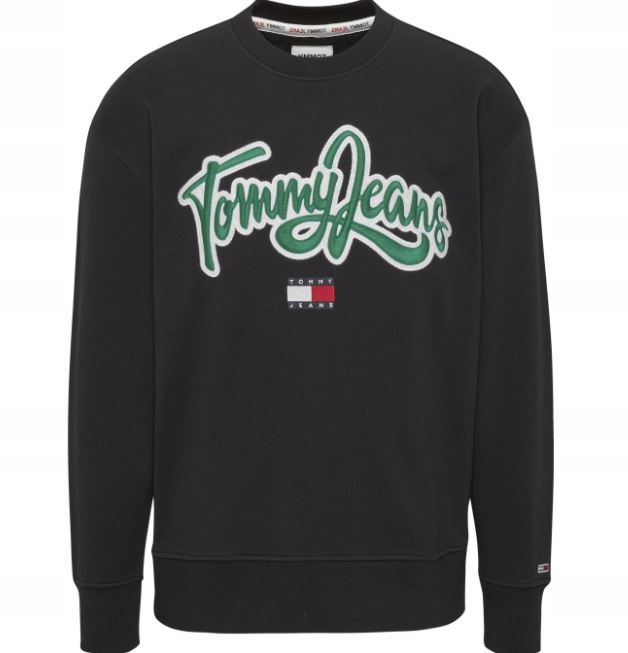 Tommy Jeans bluza Rlx College Pop Text Crew XXL