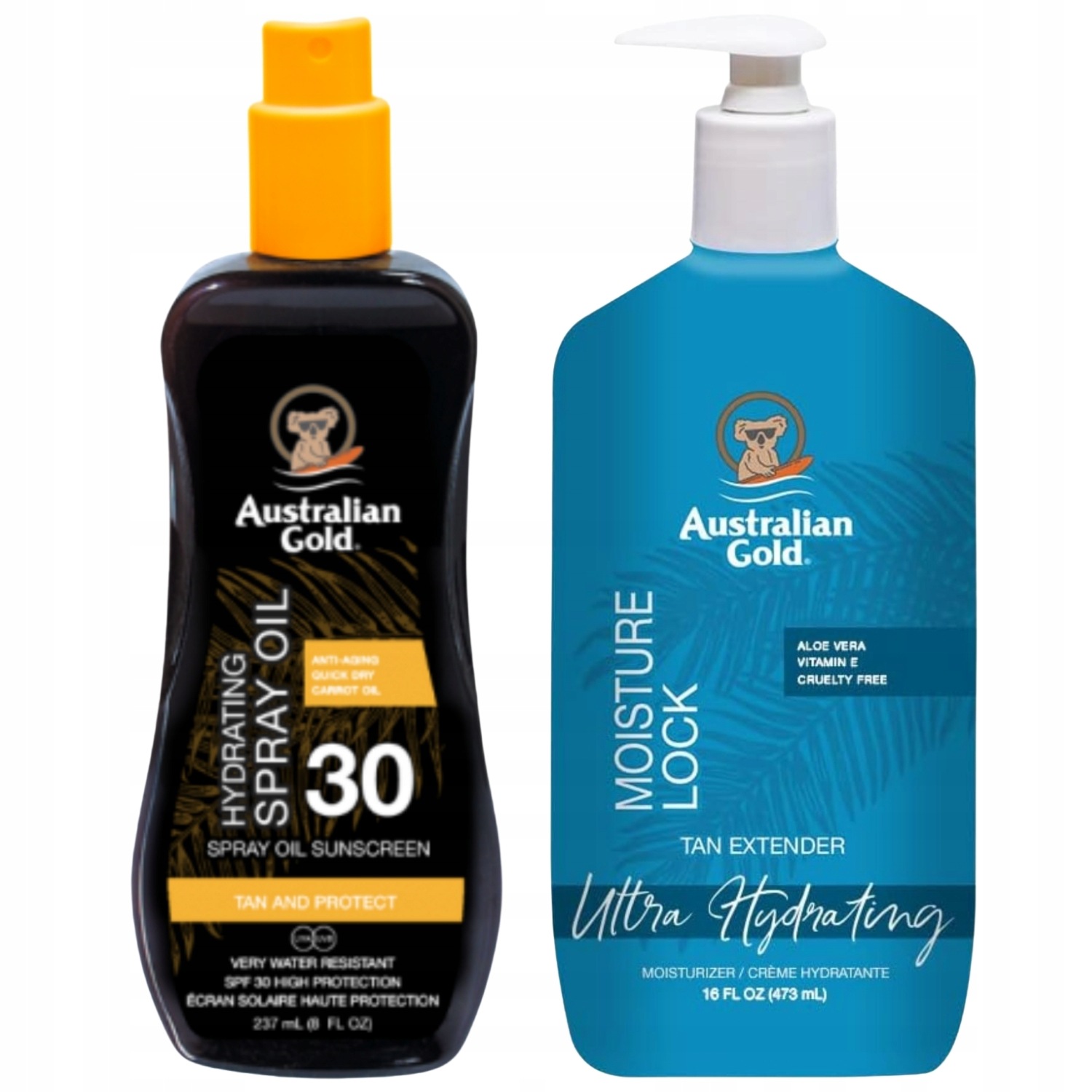 Australian Gold Carrot Oil Spray SPF30 Moisture Lock 473 ml