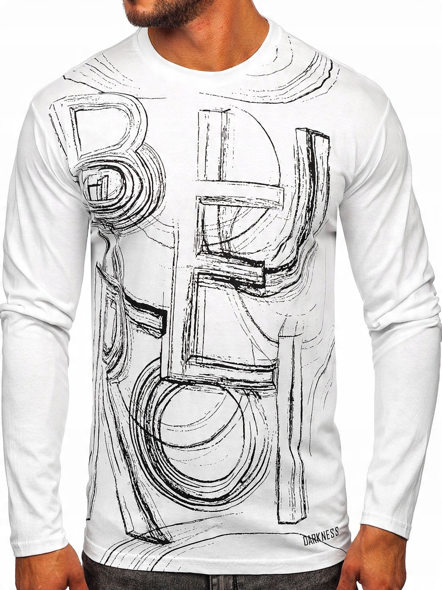 

Longsleeve Z Nadrukiem Biały 146743 Rozmiar_xl