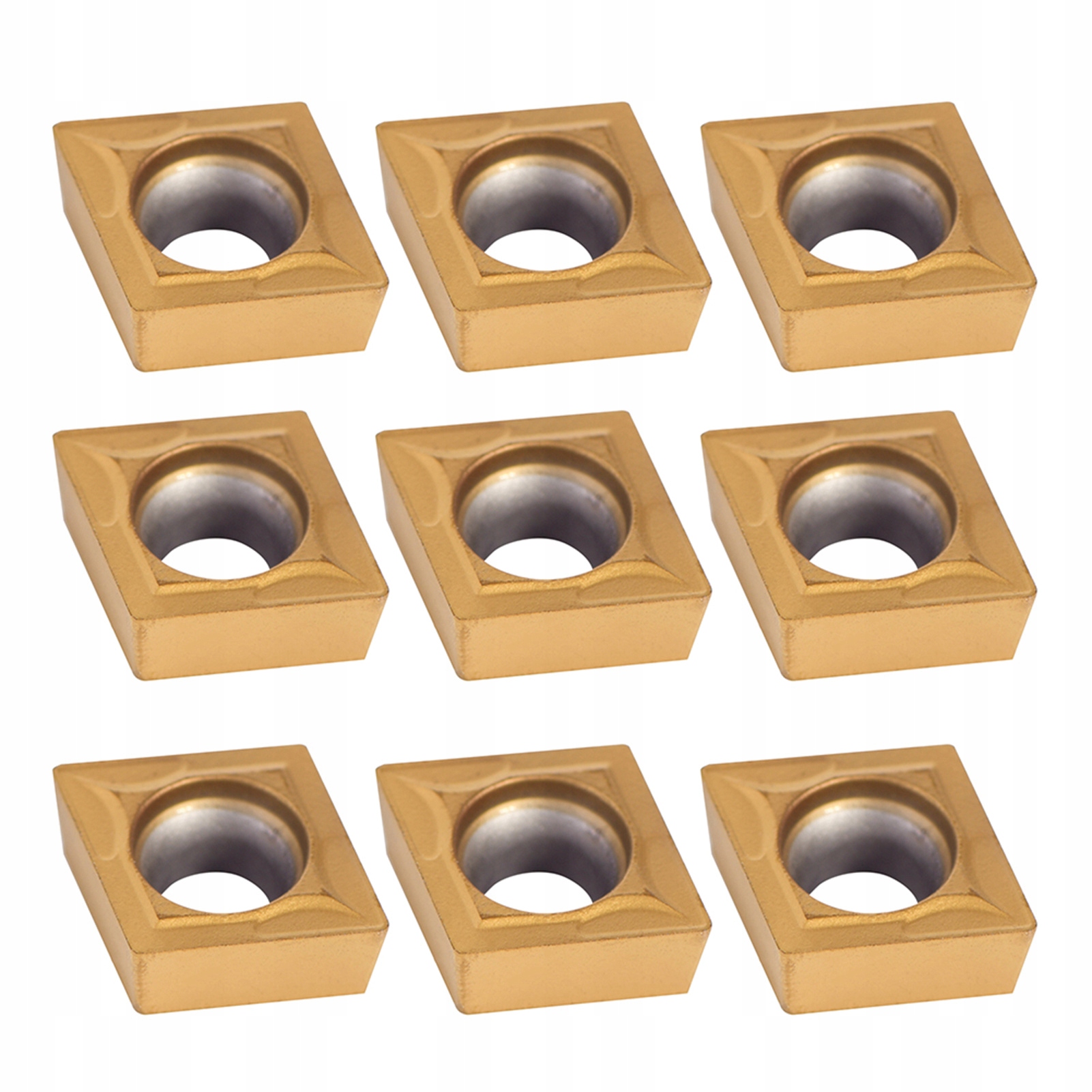 10SZT PŁYTKI WIELOOSTRZOWE NÓŻ TOKARSKI CNC Marka bez marki