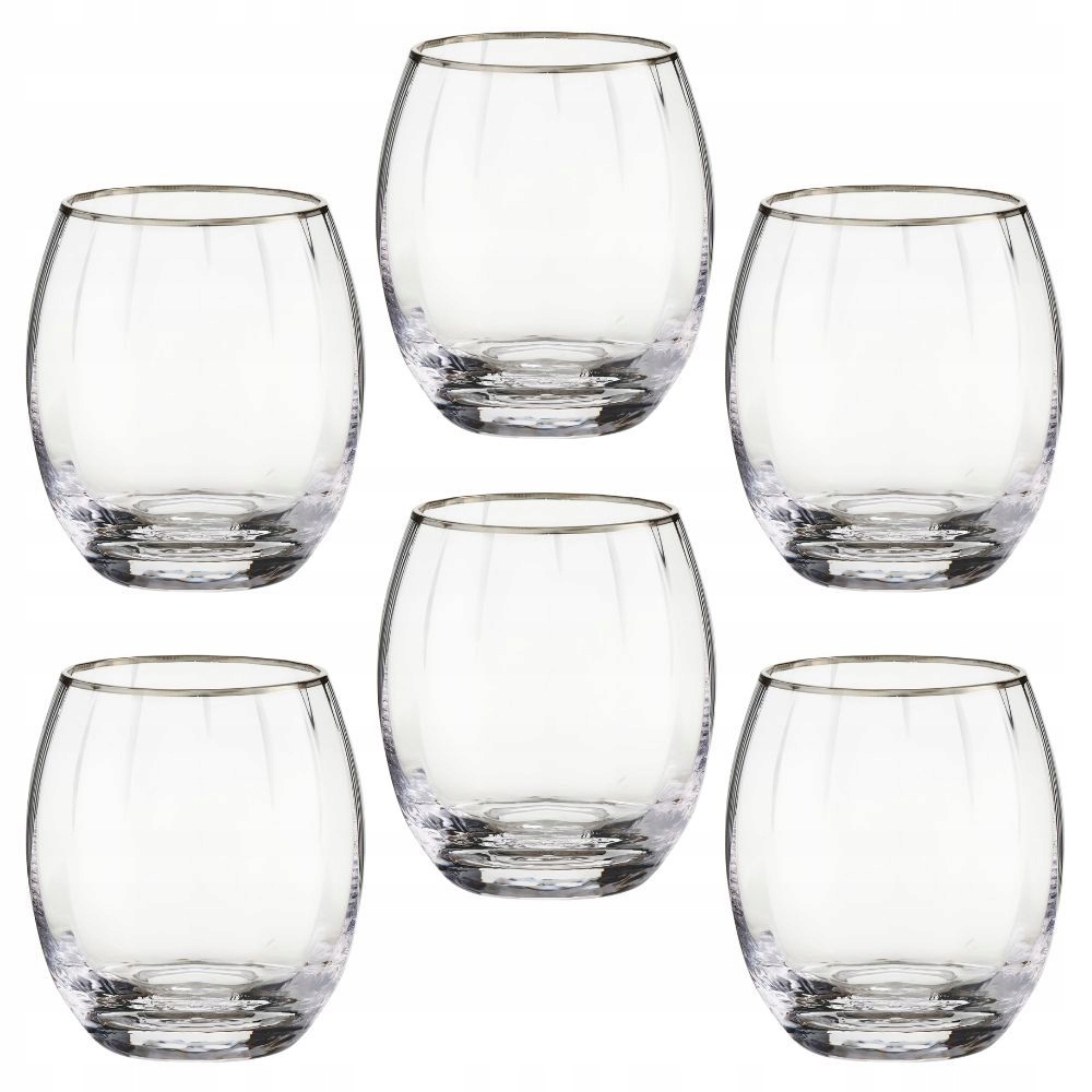 Villa Italia Sada 6 kusů 420 ml Felice Platin Swmk