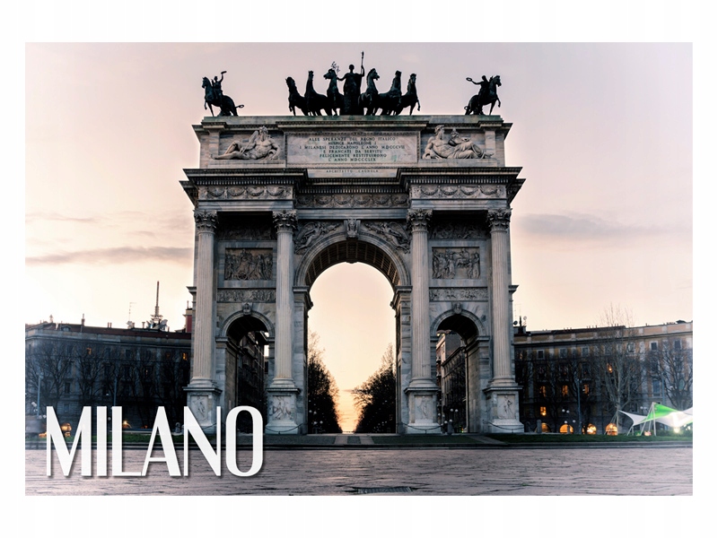 

Mediolan Arco della pace Magnes na lodówkę